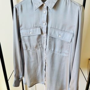 Banana Republic satin shirt
